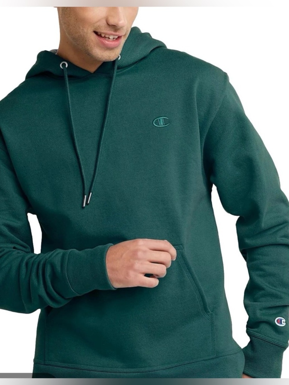 NWT Champion XXL Powerblend sport fleece hooded kangaroo pocket sweatshirt cozy